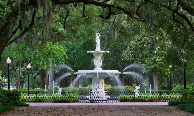 Forsyth Park in Savannah Georga