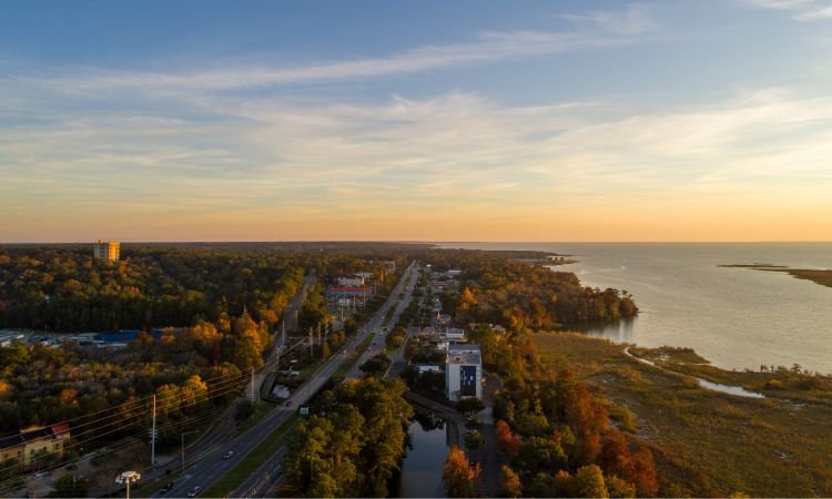 aerial view of daphne alabama