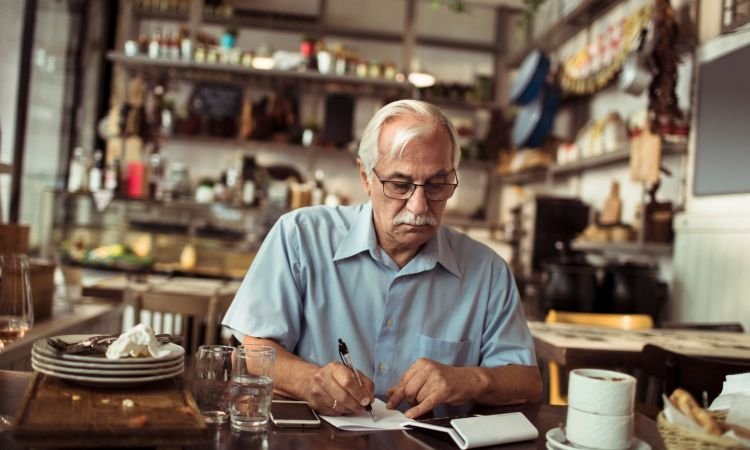 retired man calculates sales tax in alabama